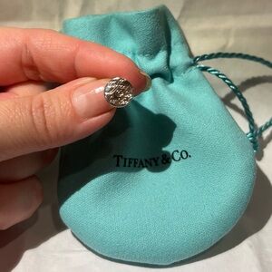 Authentic Vintage Rare Tiffany & Co. Notes Stud Earring